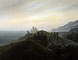 Caspar David Friedrich Canvas Paintings - View of the Baltic